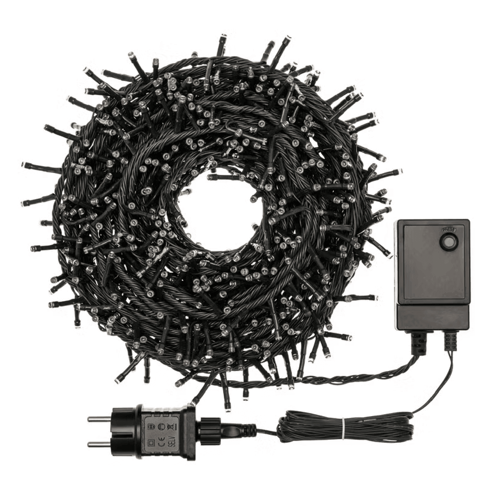 Catena Nastro di Luce 15 m, Digital Chasing, led bianco caldo - 2
