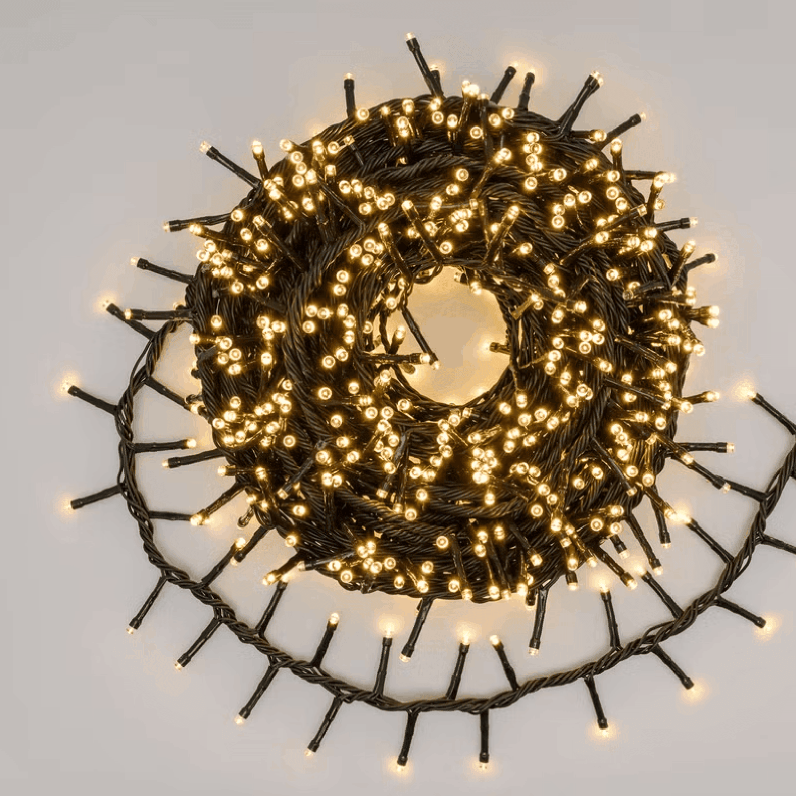 Catena Nastro di Luce 15 m, Digital Chasing, led bianco caldo - 3