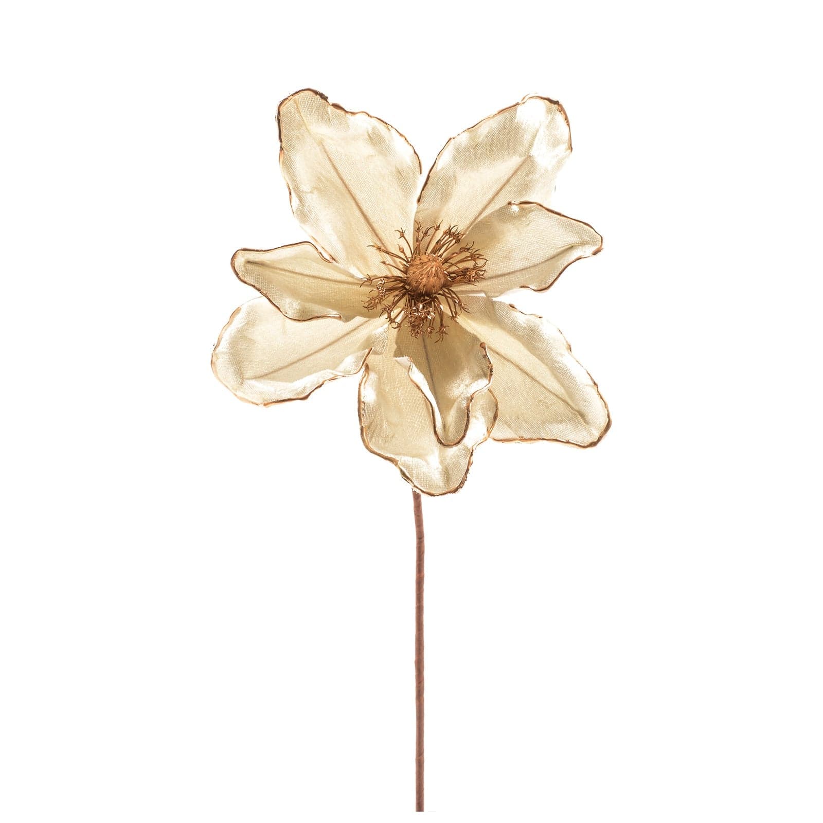 Fiore decorativo natalizio per decorazione ambienti - 2