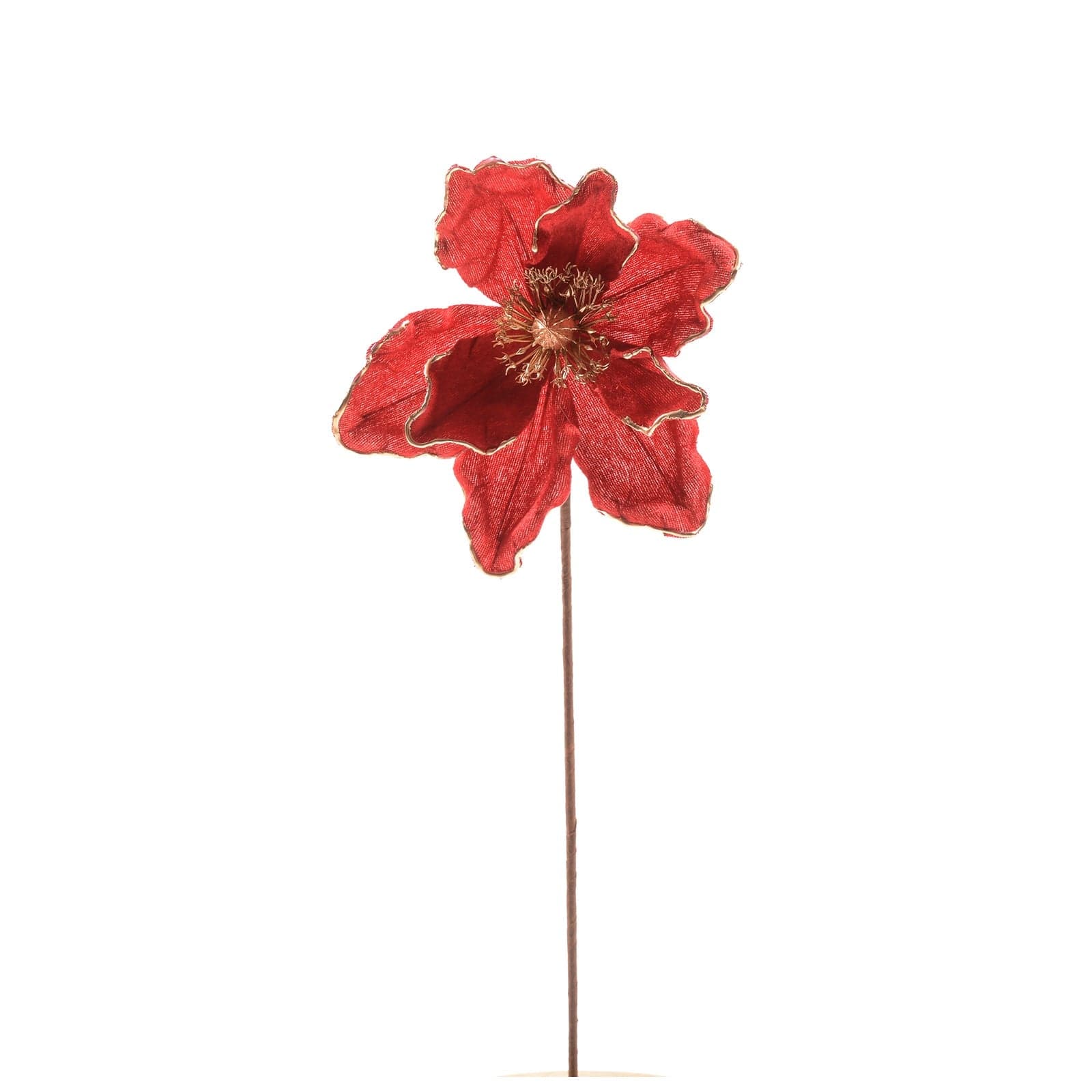 Fiore decorativo natalizio per decorazione ambienti - 3