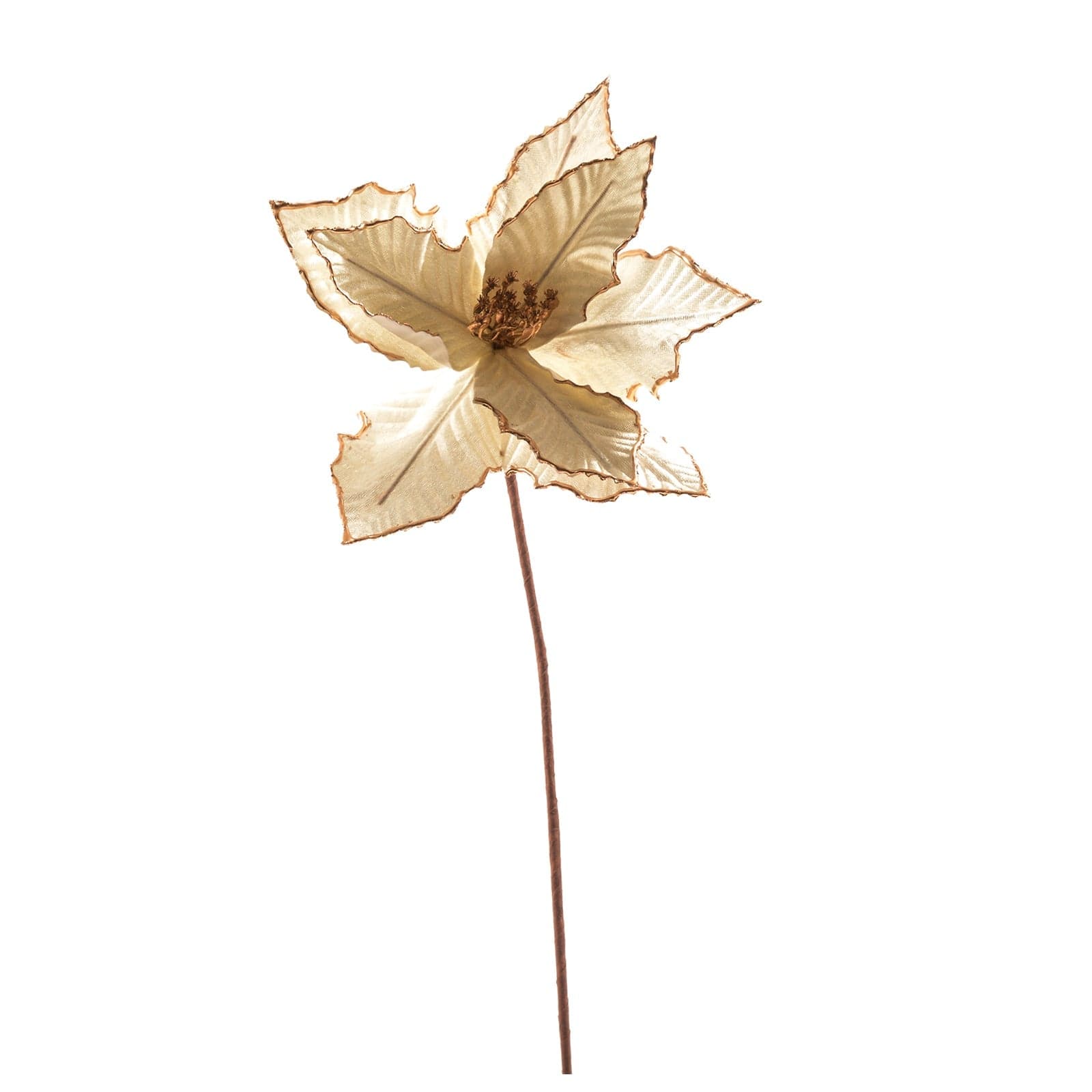 Fiore decorativo natalizio per decorazione ambienti - 4