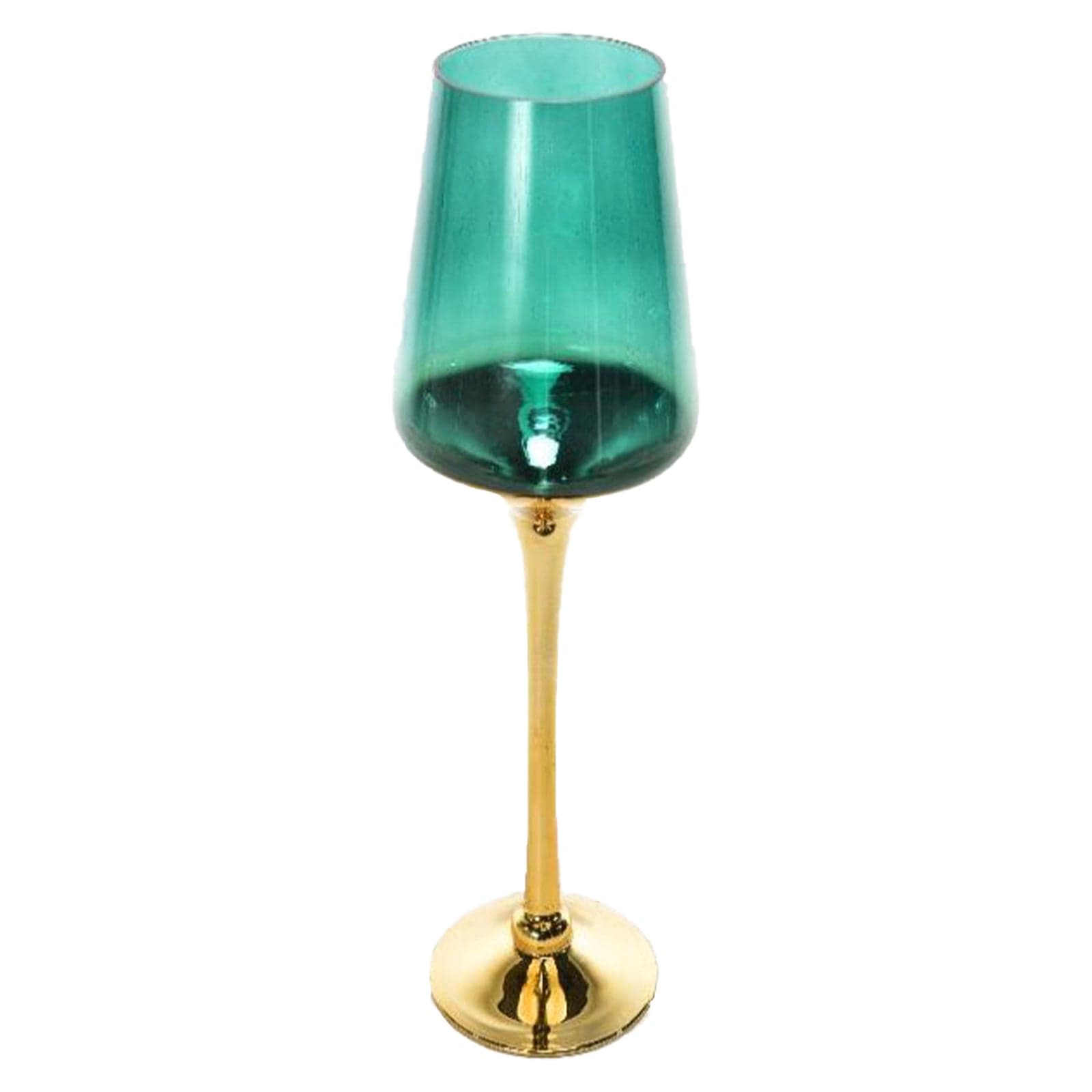 Calice portacandela in vetro per decorazioni natalizie - 2