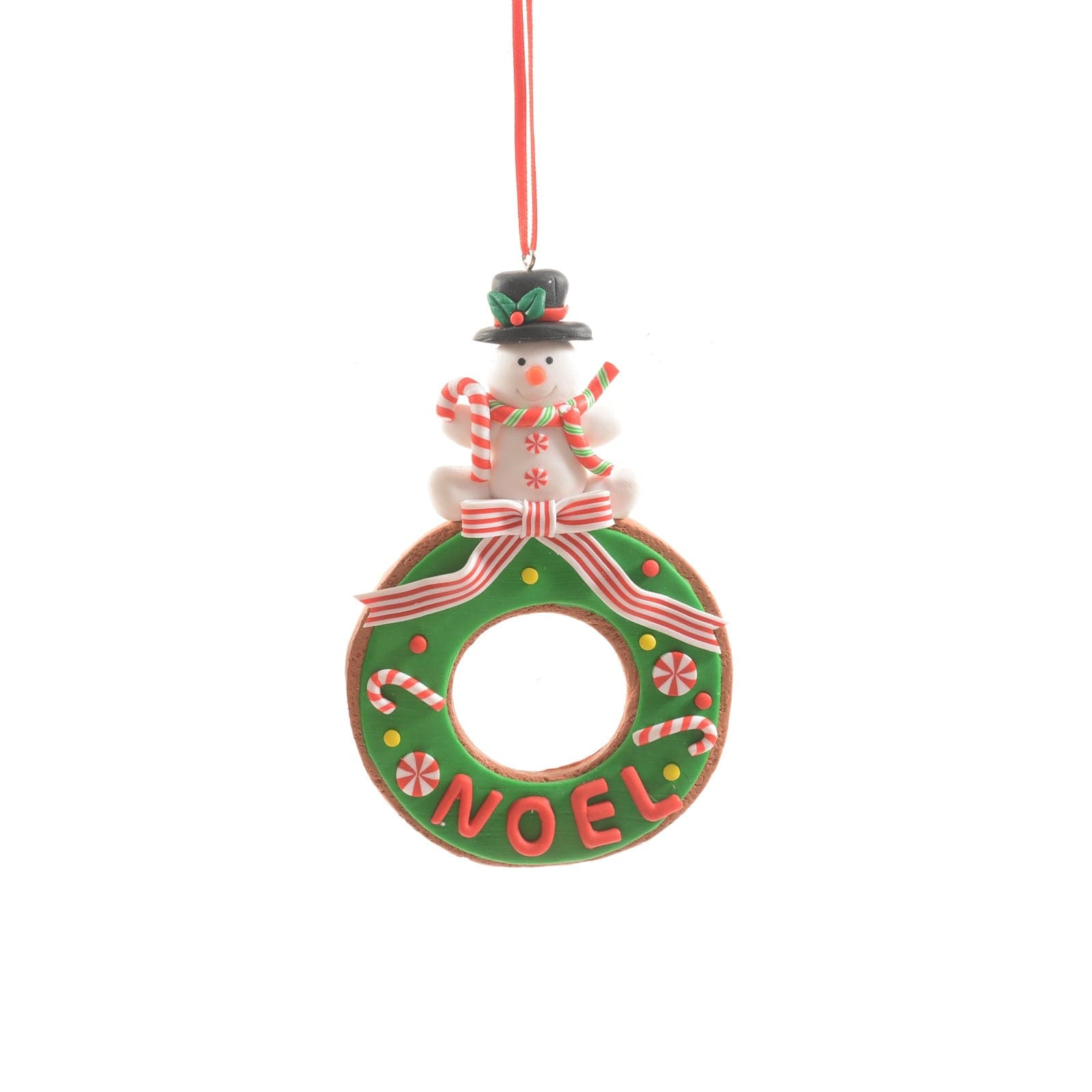 Pendaglio natalizio "Noel" in argilla morbida per decorazioni natalizie - 2