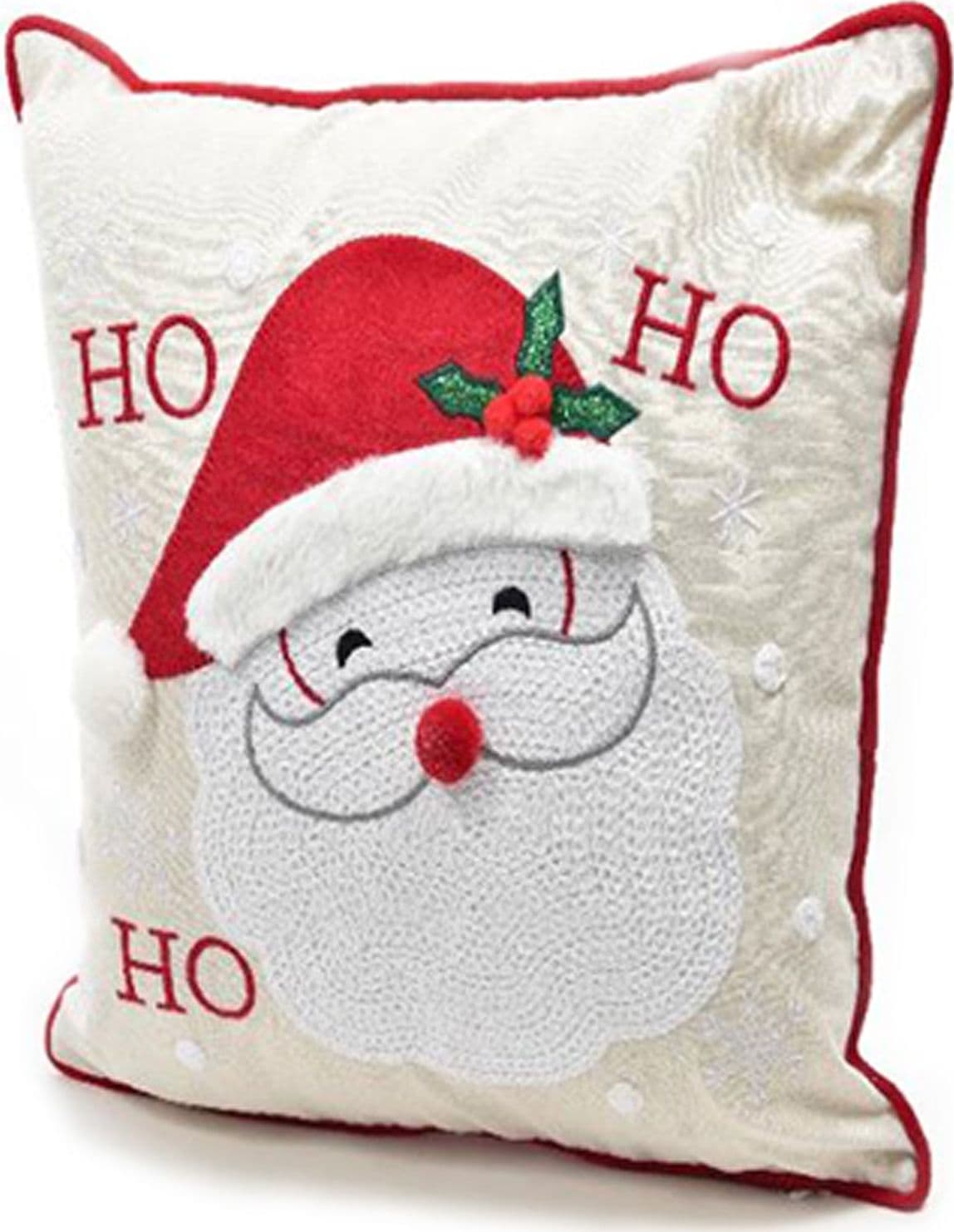 Cuscino "Babbo Natale" in tessuto per decorazioni natalizie - 2