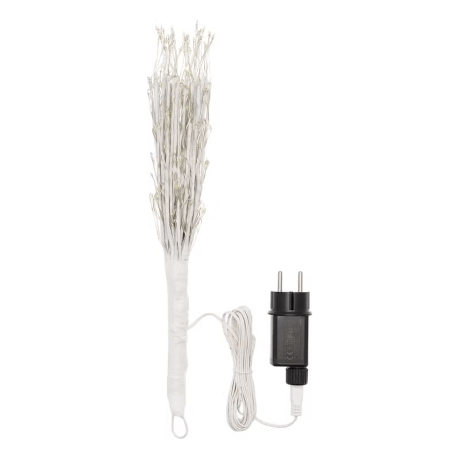 Tiglio bianca, con  microled bianco caldo per decorazioni natalizie - 2