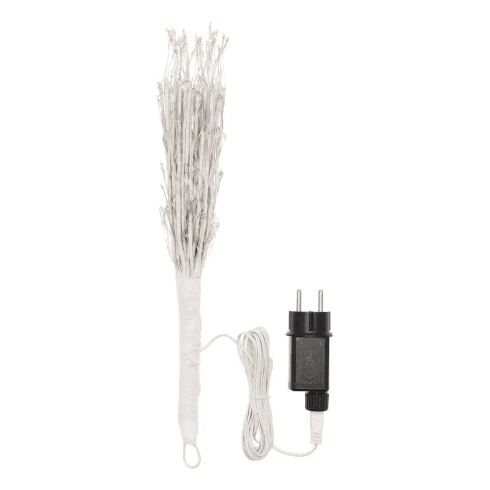 Tiglio bianca, con  microled bianco caldo per decorazioni natalizie - 2