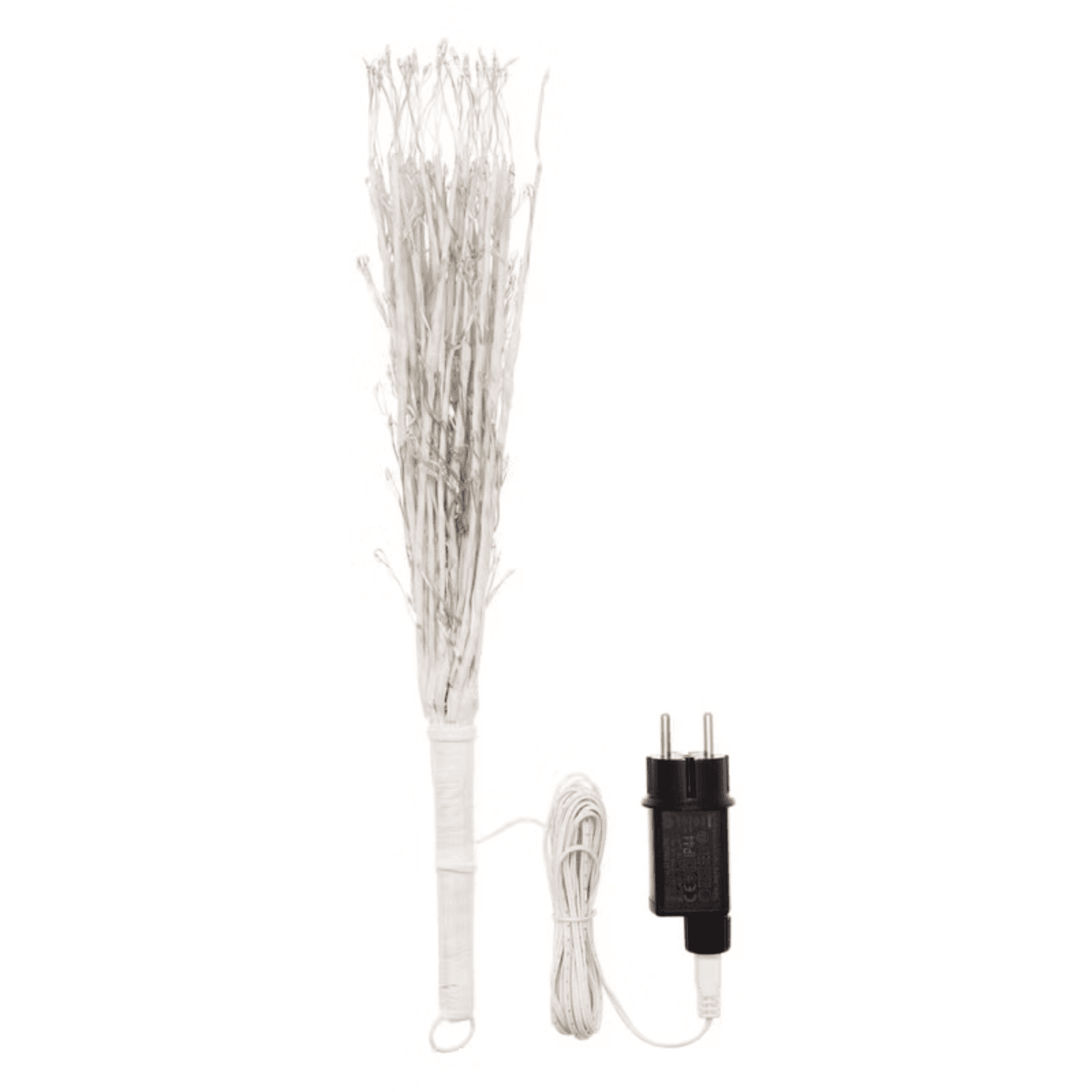 Tiglio bianca, con  microled bianco caldo per decorazioni natalizie - 4