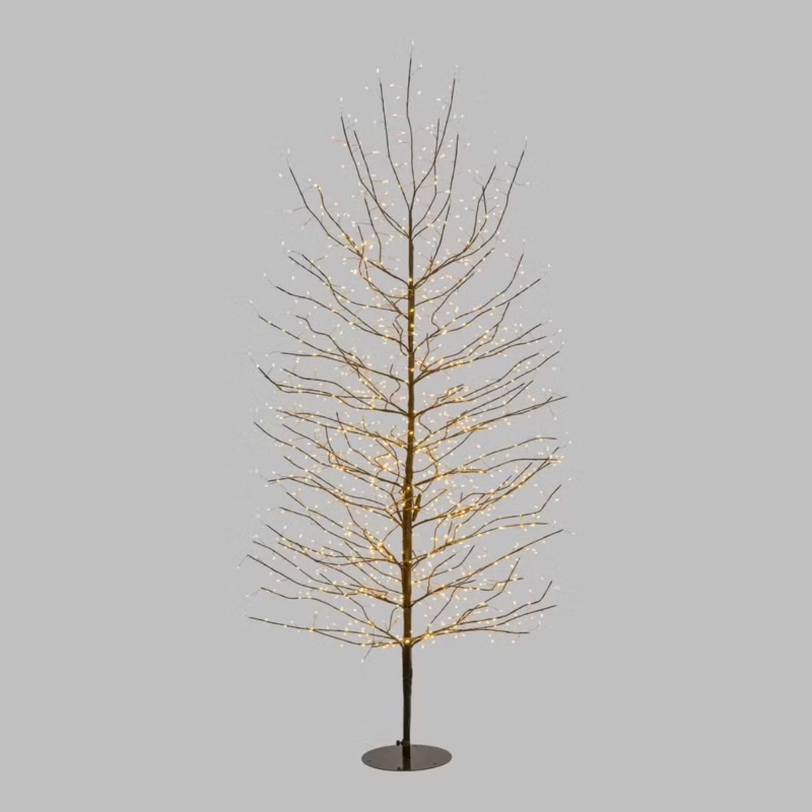 Albero Ramo luminoso Leccio bianco caldo per decorazioni - 4
