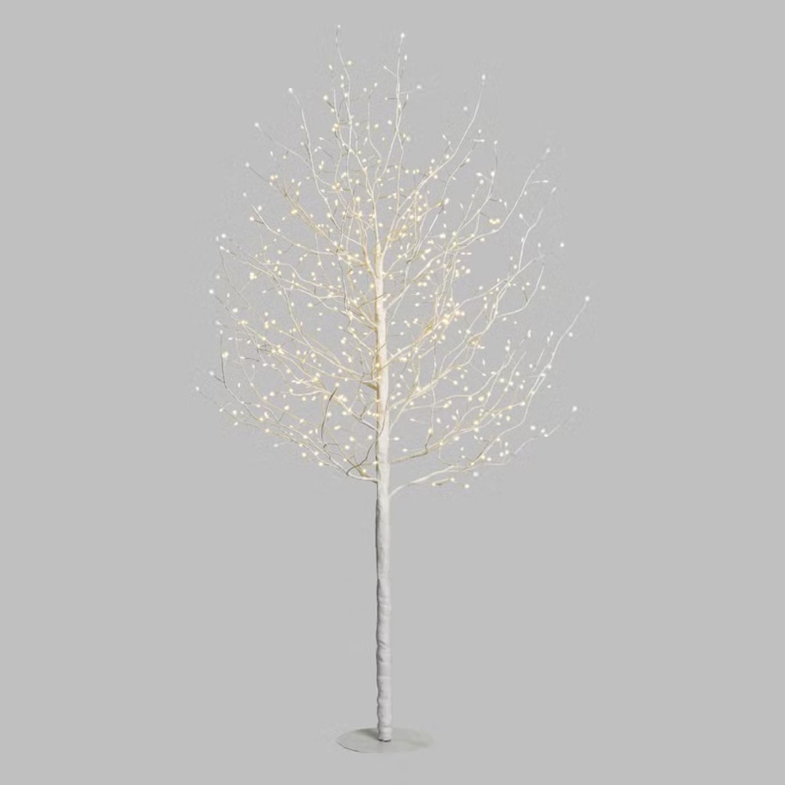 Albero Ramo luminoso Leccio bianco caldo per decorazioni - 8