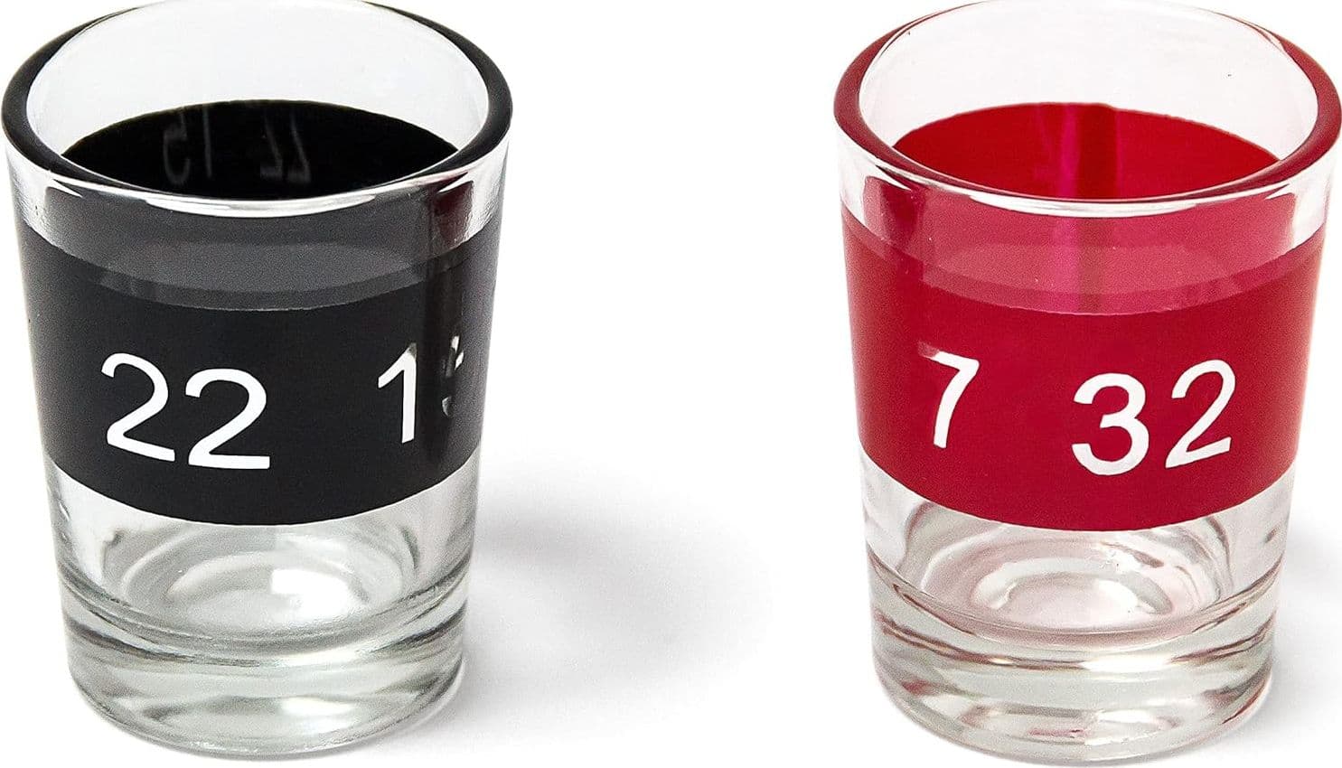 Gioco da tavola "Roulette" con 16 bicchieri in vetro scatola regalo - 3
