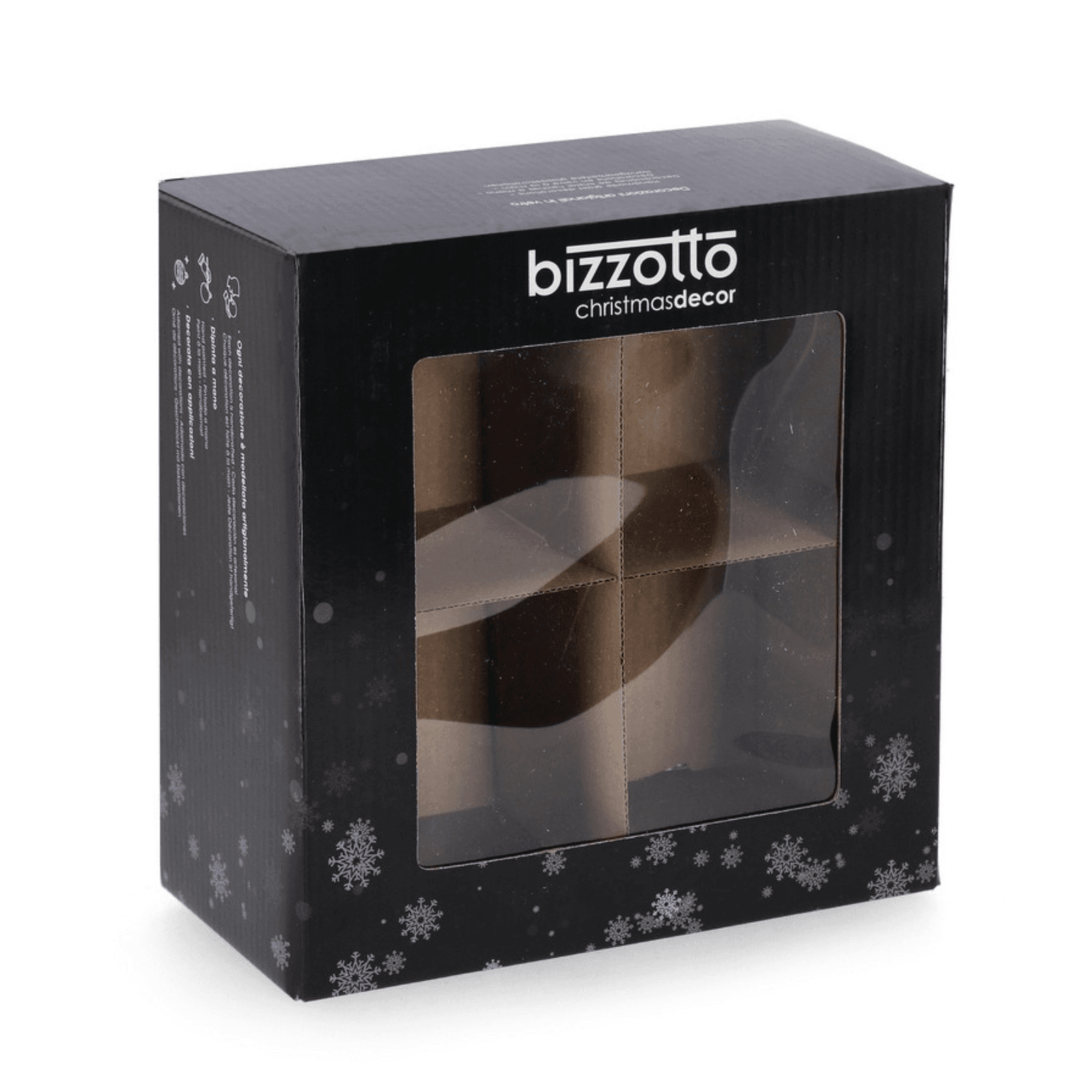 Palline per albero di Natale in vetro "Nuance" beige per decorazioni natalizie - 2