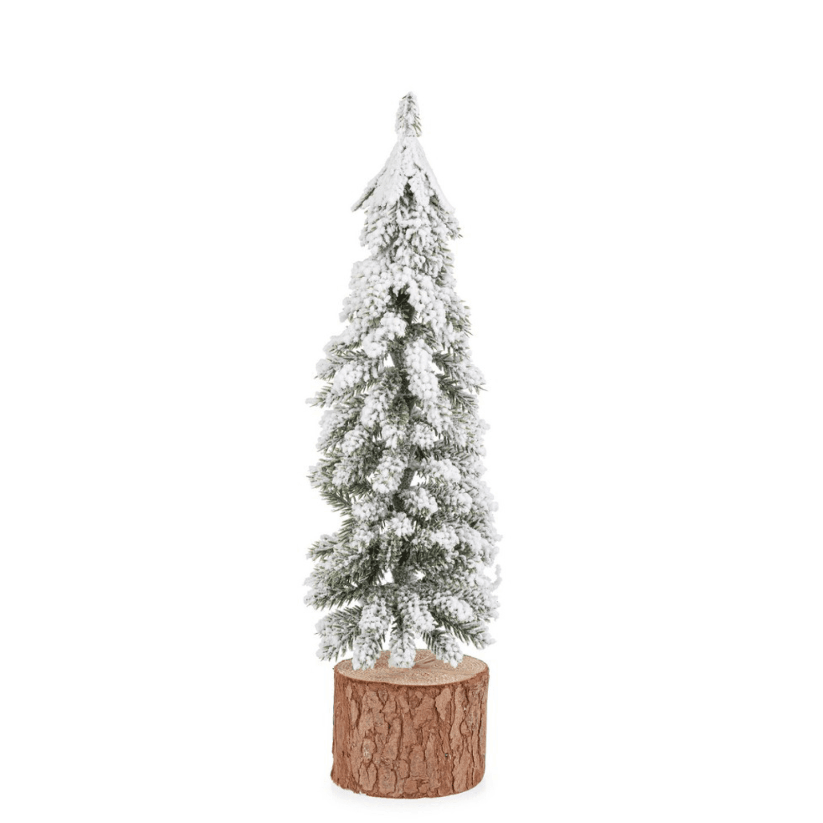 Pino di natale "Venosta" innevato, rami in PE per decorazioni natalizie - 2