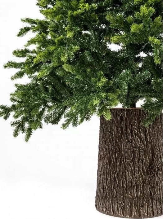 Albero di natale con Tronco "Darsy" in PE Effetto Real Touch - 2