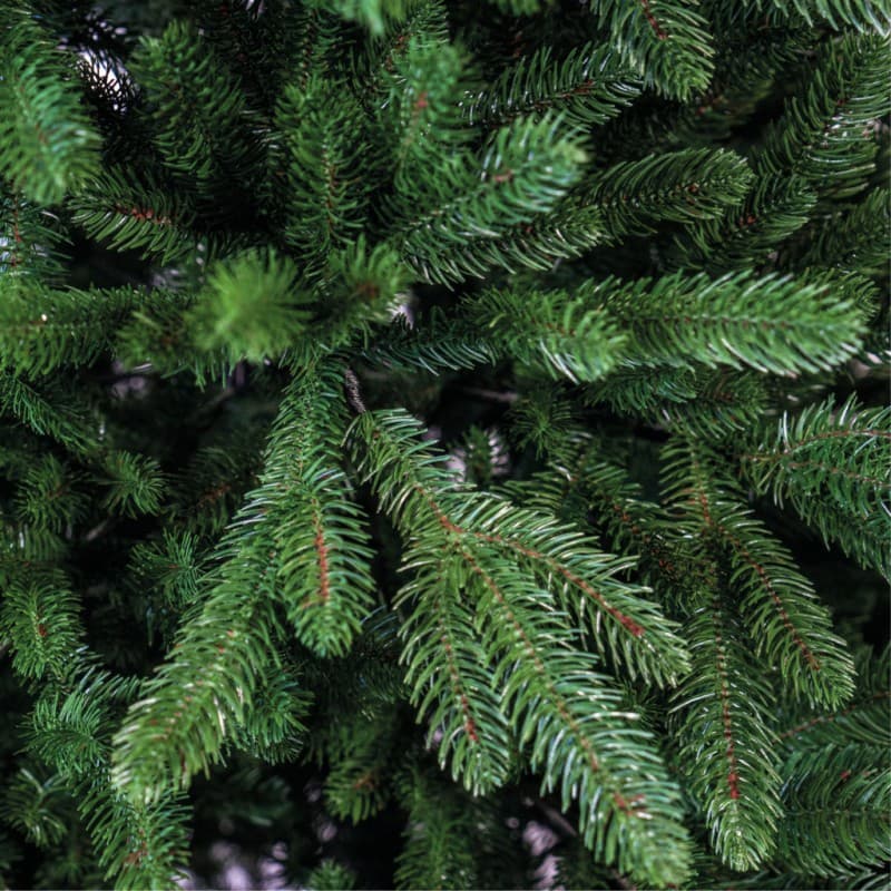 Albero di Natale "Cervino" 100 % in PE Effetto Real Touch di Altissima qualità - 2