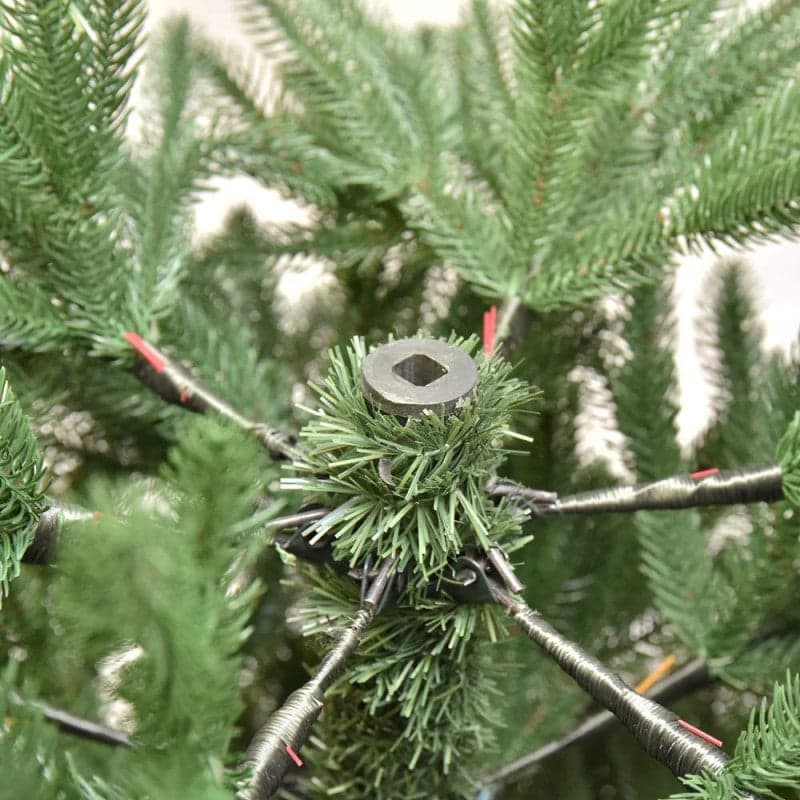 Albero di Natale "Cervino" 100 % in PE Effetto Real Touch di Altissima qualità - 4