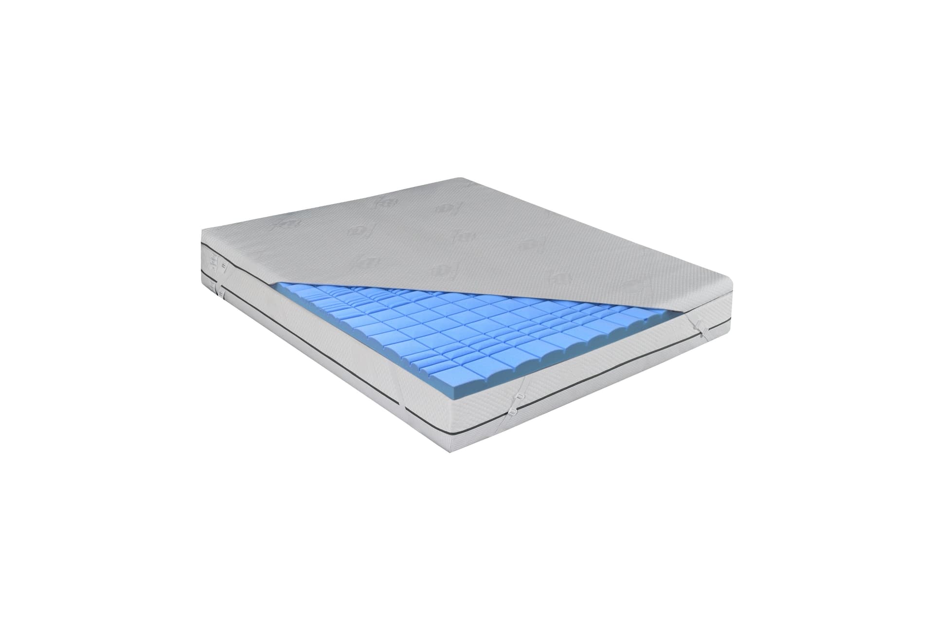 Nuvole di Sonno Topper copri materasso in Memory Foam universale corettore con elastici regolabili spessore 6 cm - 5