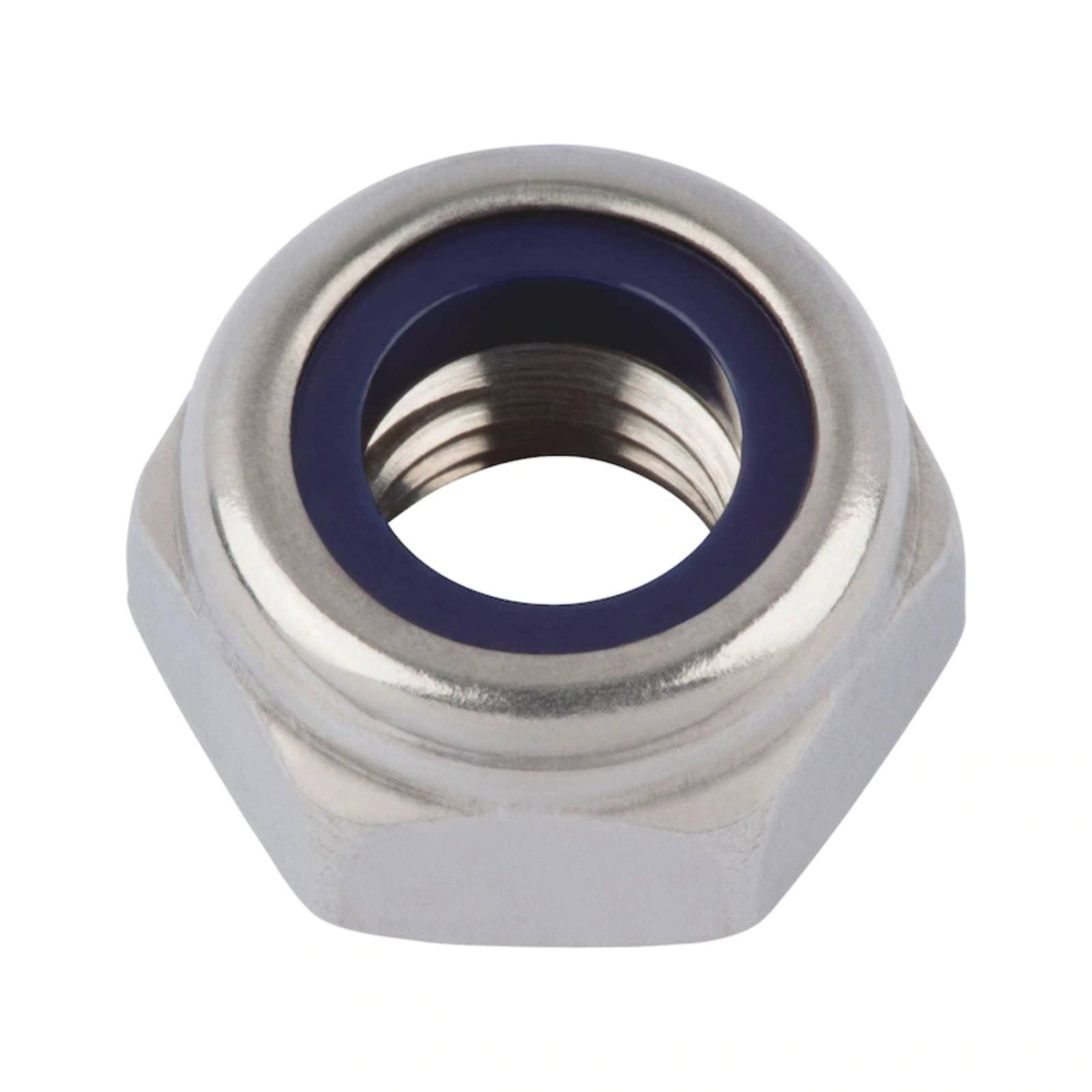 Dado di ricambio basso UNI 7474 din 985 in acciaio inox