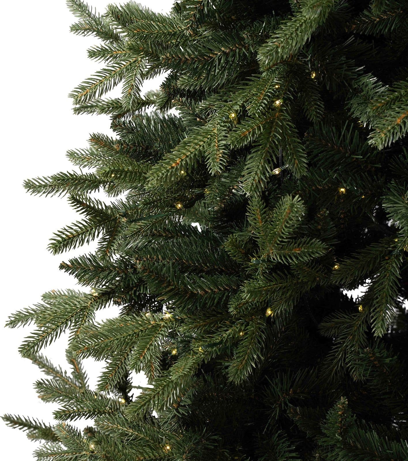Albero di natale "Stelvio" con Led 70% PE Effetto Real Touch + PVC Altissima qualità - 7