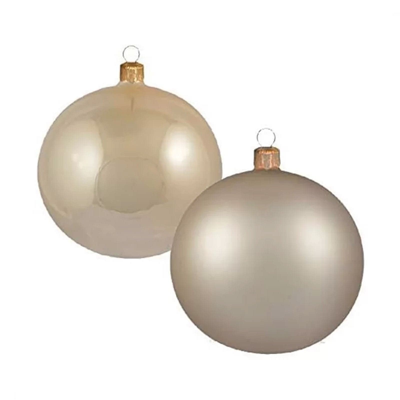 Sfere per albero di Natale in vetro per decorazione natalizia Ø 7 cm set da 8 pezzi - 3