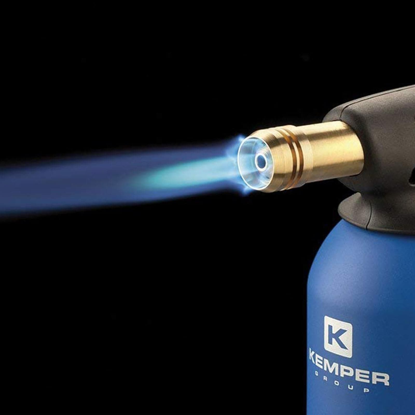Lampada saldatore tornado + 5 bombolette gas accensione piezo caramellizatore fiamma ossidrica - 4