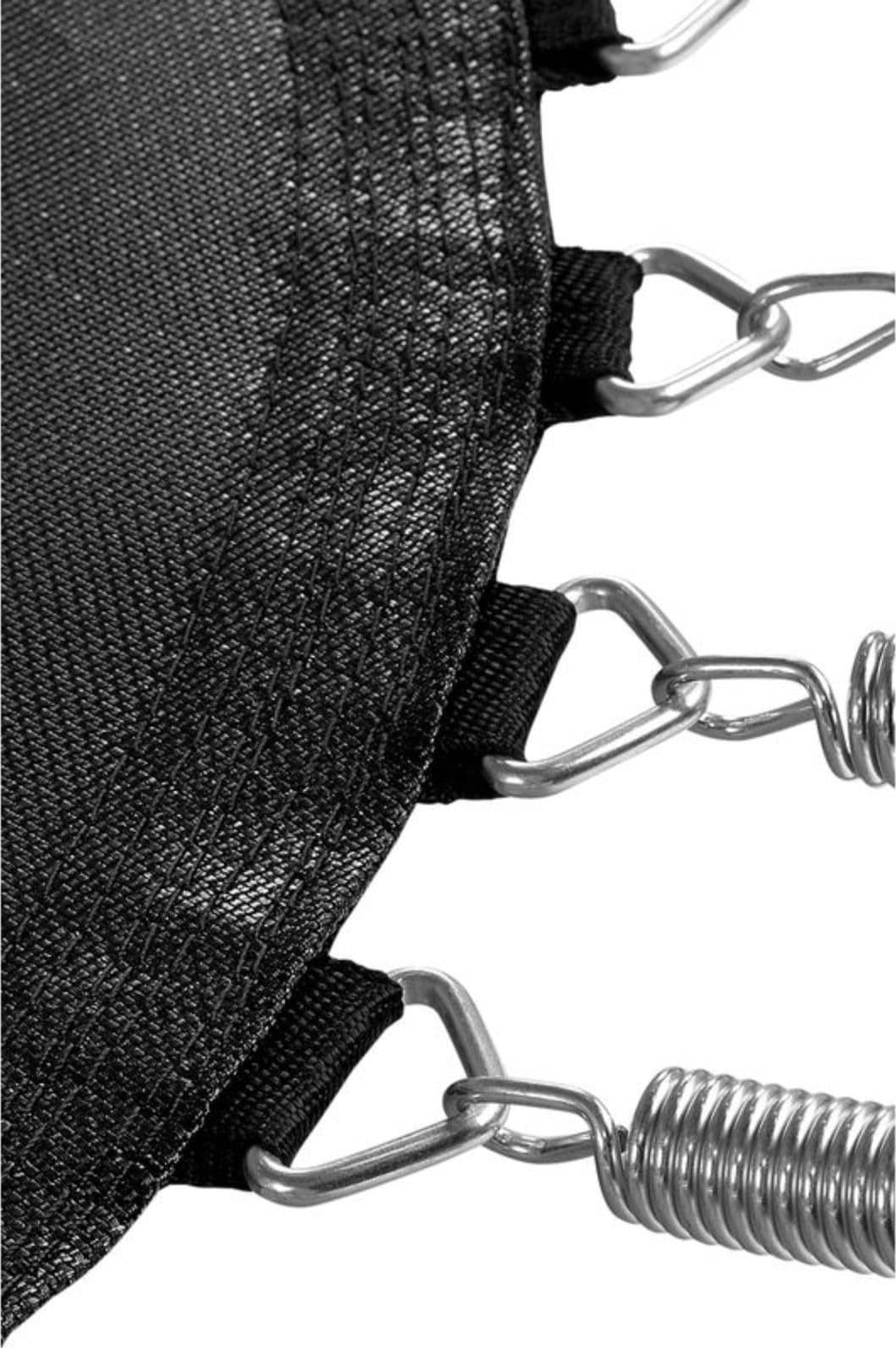 Trampolino elastico con struttura in tubi di acciaio per bambini - 3