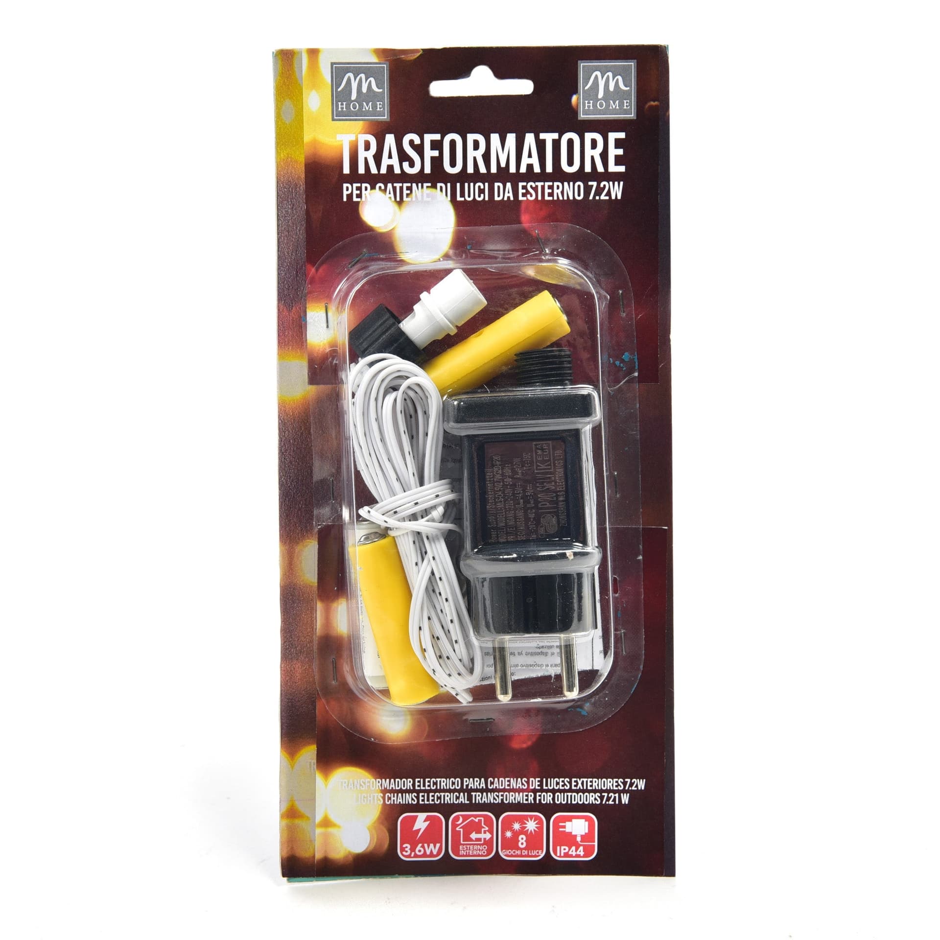 Trasformatore sostitutivo a batterie stilo in plastica 4,5 V - 2