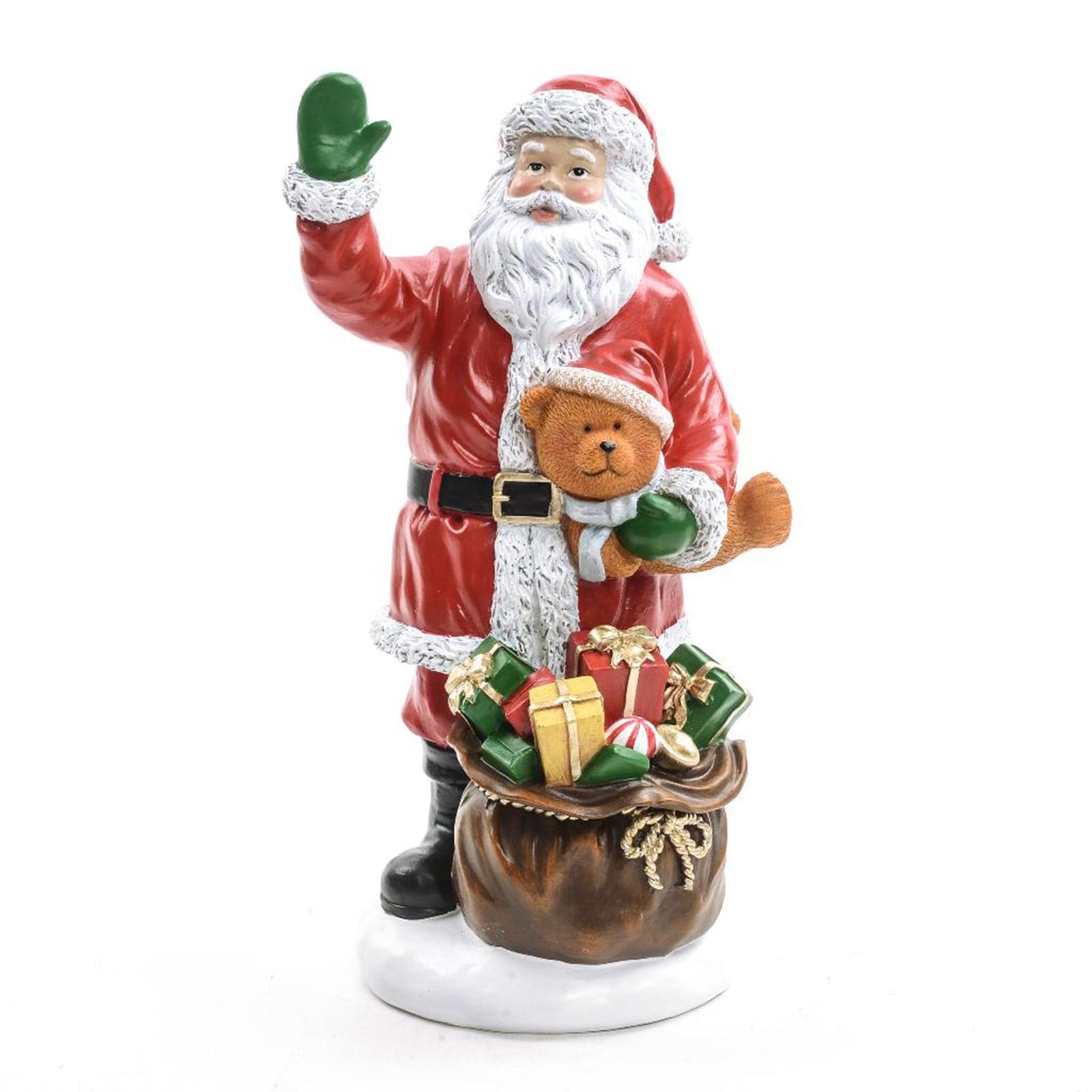 Babbo Natale in resina di alta qualità per decorazioni natalizie - 3