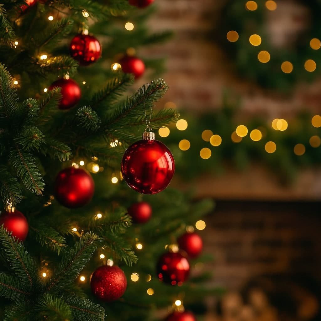 80 Palline per albero di Natale miste in plastica per decorazioni natalizie - 4