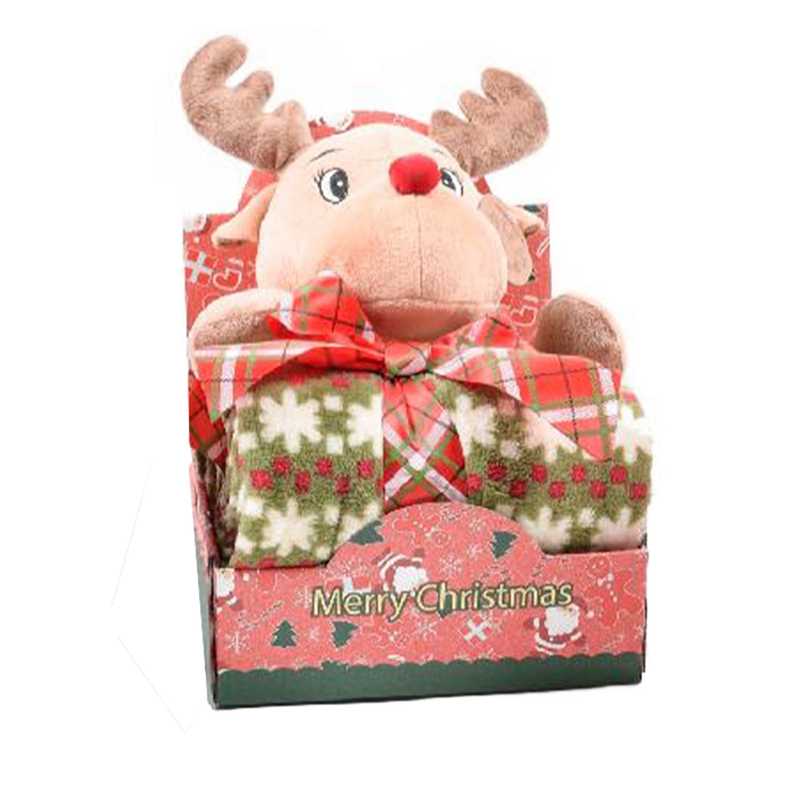 Coperta con personaggio natalizio per decorazioni ambienti - 2