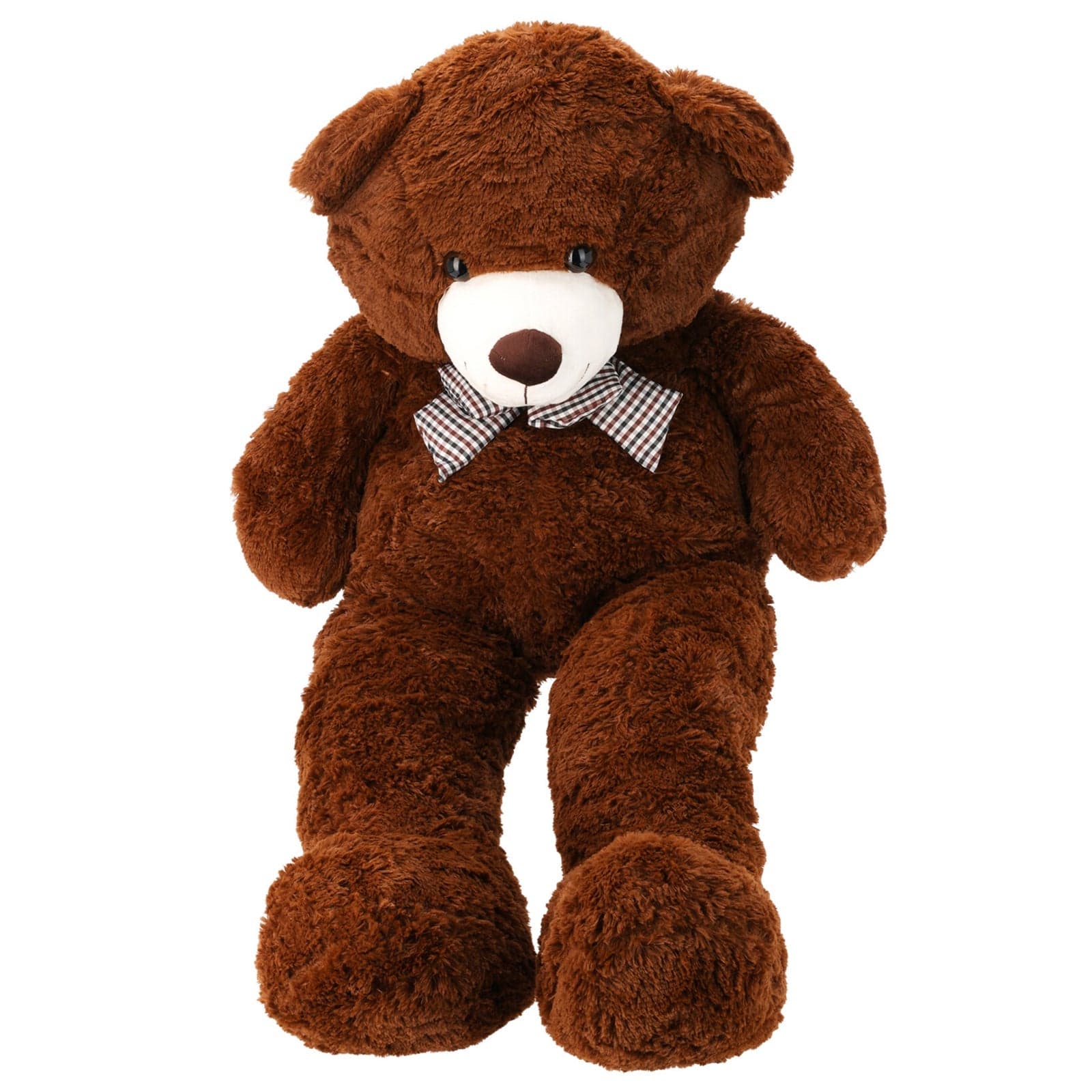 Orso peluche morbido di natale per decorazione natalizia 120 cm - 2
