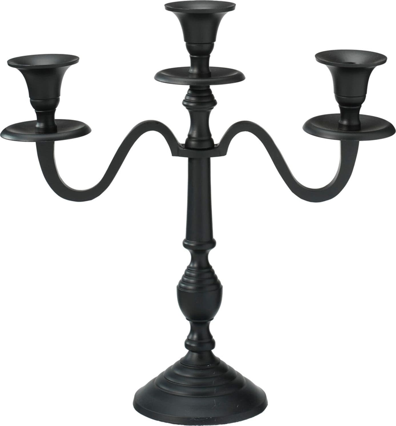 Candeliere moderno portacandela per decorazione ambienti 30 cm - 5