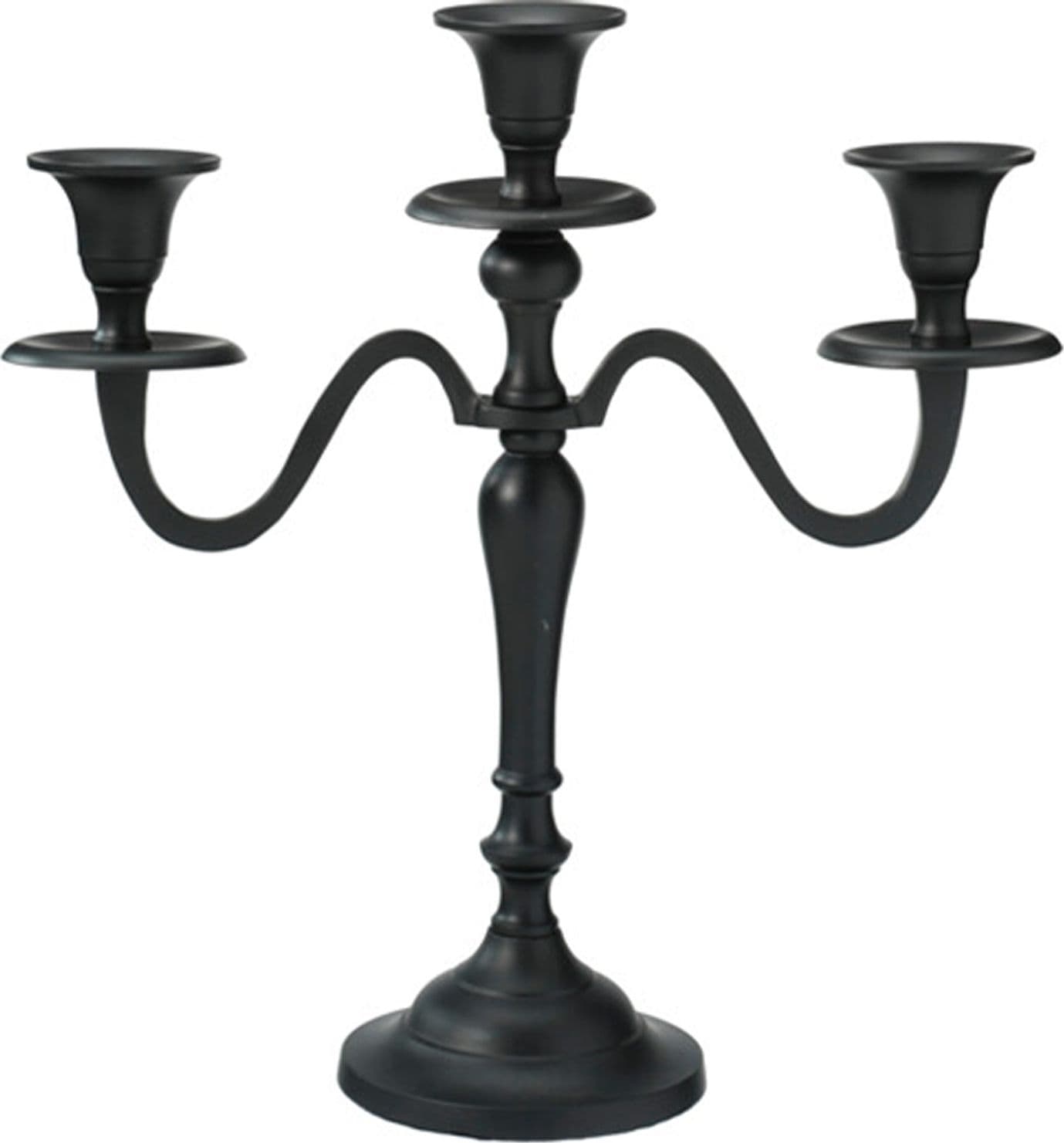 Candeliere moderno portacandela per decorazione ambienti 30 cm - 6
