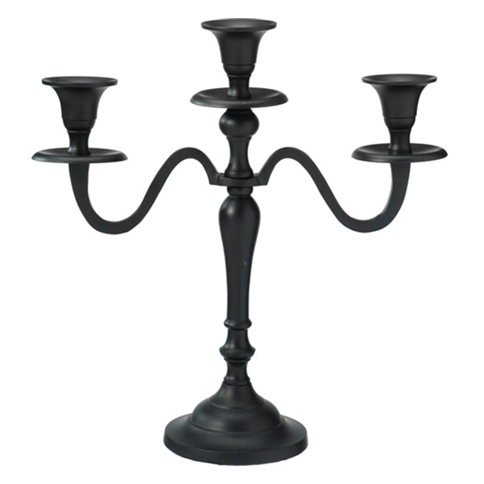 Candeliere moderno portacandela per decorazione ambienti 30 cm - 6