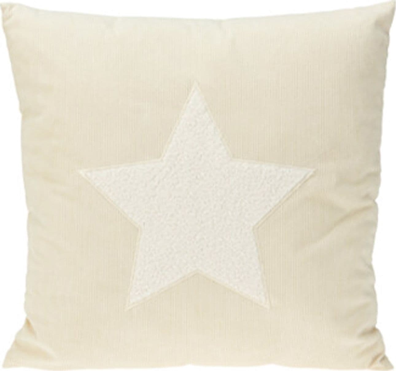 Cuscino natalizio in corduroy tinta unita per letto e divano 45 x 45 cm - 2