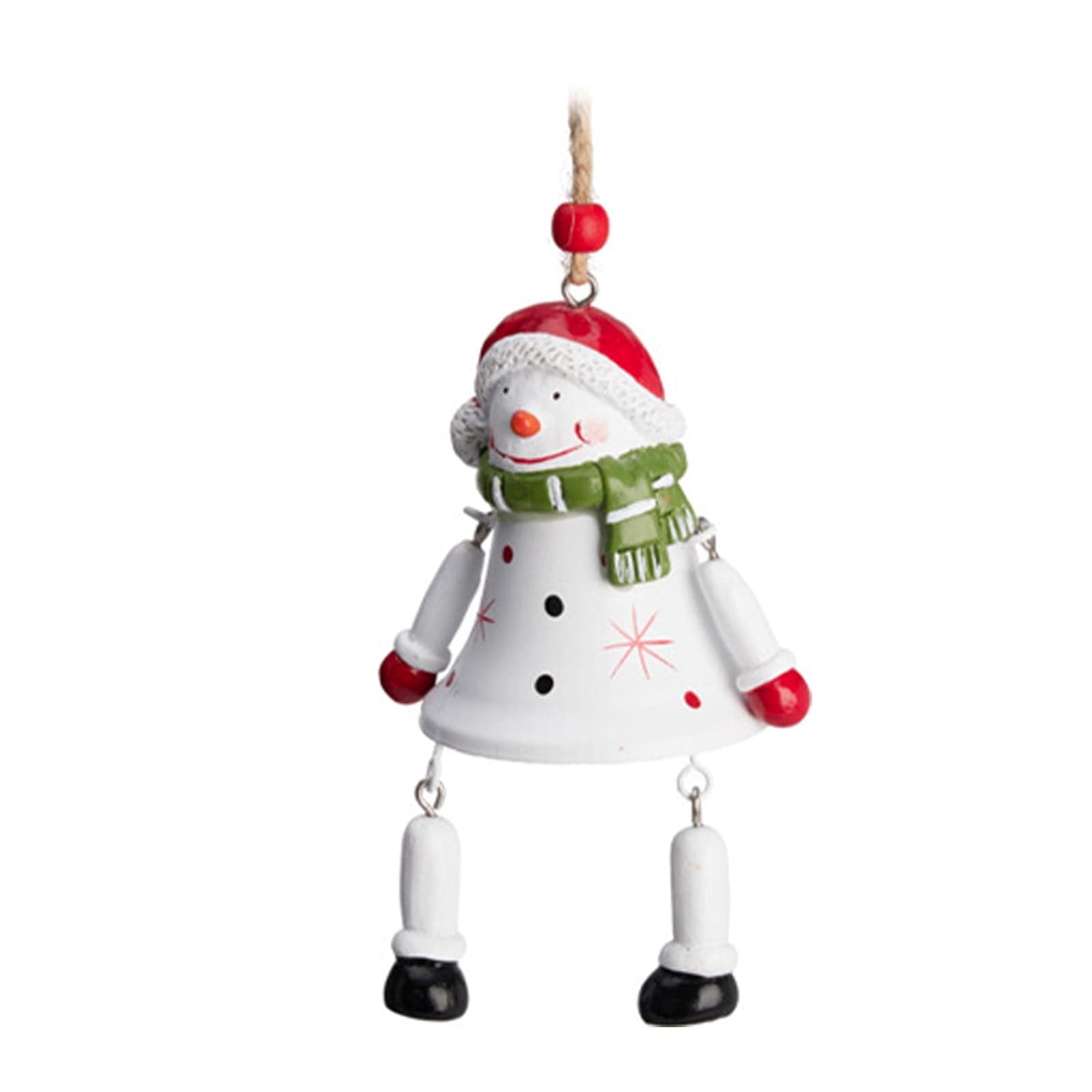 Pendenti per Albero di Natale con campanella per decorazioni natalizie - 2