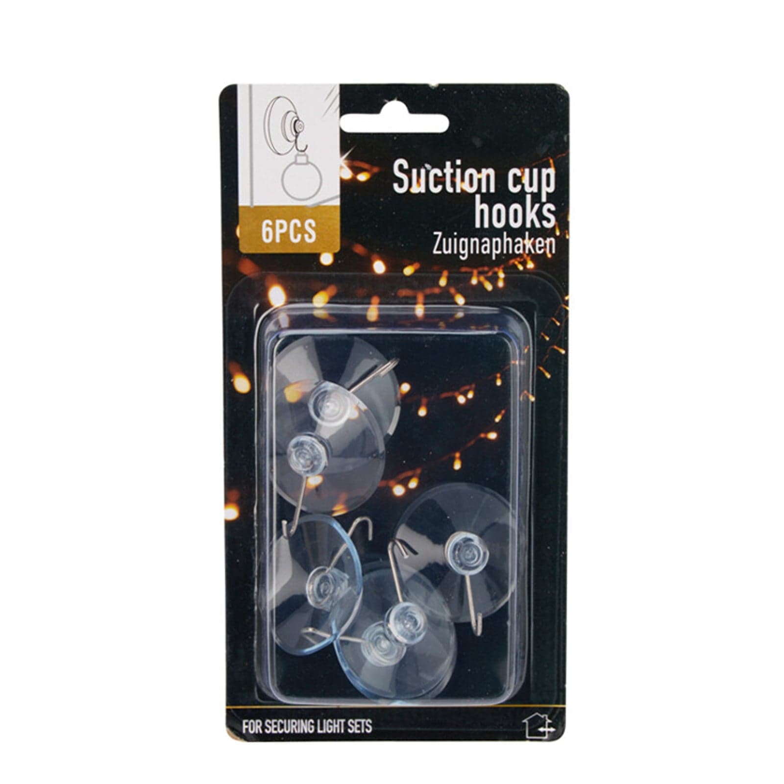 Kit Ventose in plastica per decorazioni natalizie, uso interno ed esterno - 2