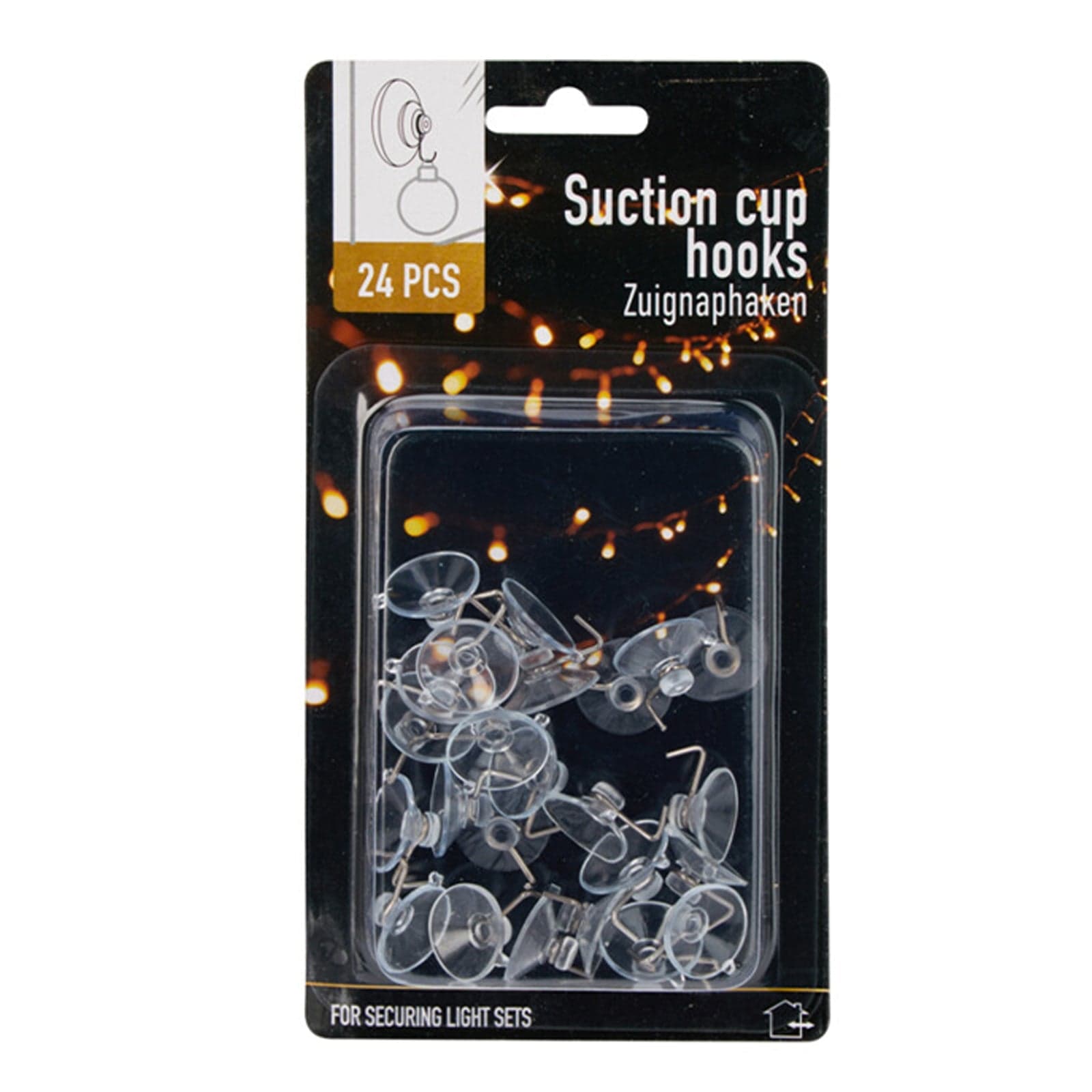 Kit Ventose in plastica per decorazioni natalizie, uso interno ed esterno - 4