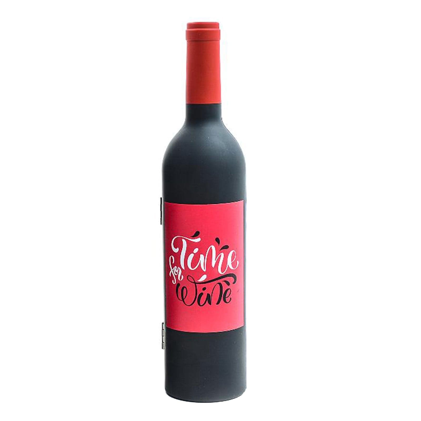 Set sommelier con accessori in cofanetto bottiglia in plastica per decorazioni natalizie - 2