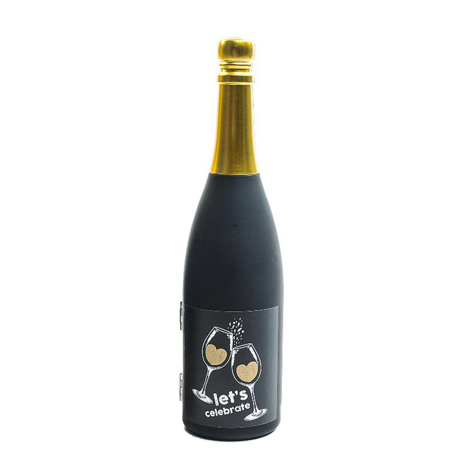 Set sommelier 5 accessori in cofanetto bottiglia spumante per decorazioni natalizie - 2