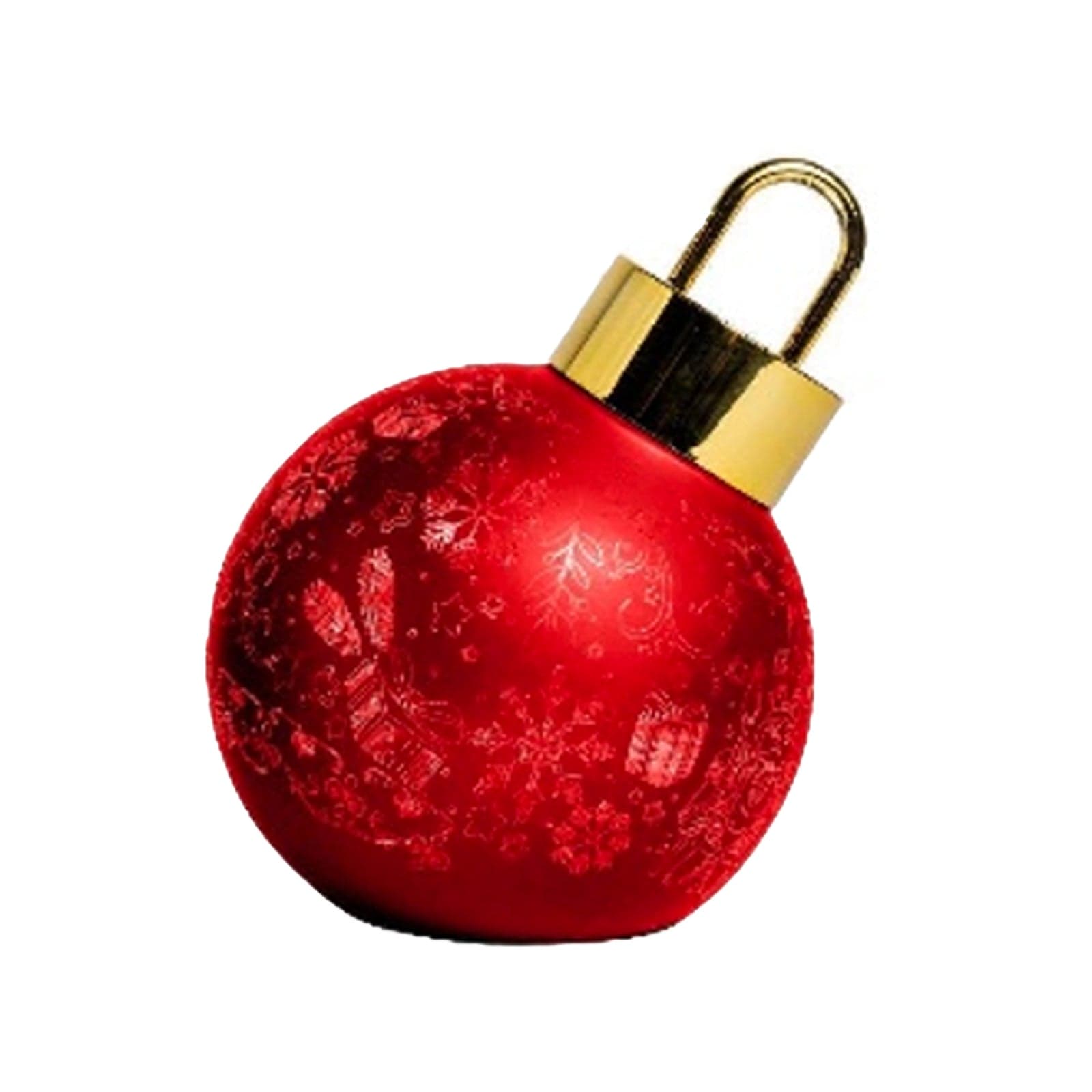 Palla di Natale in vetro con luci batteria 3xAA per decorazioni natalizie - 2