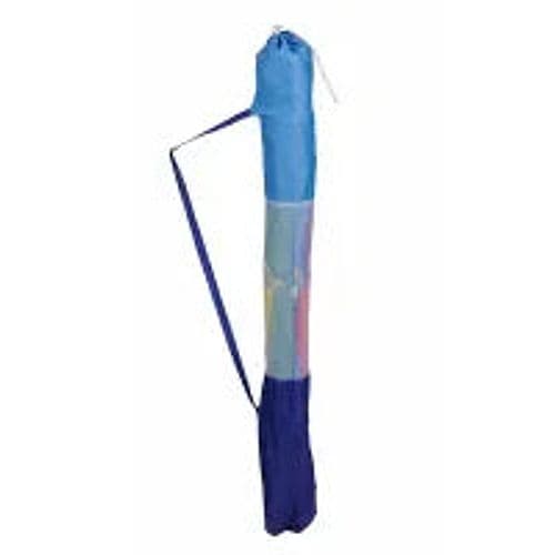 Ombrellone da mare multicolor picchetto per spiaggia da 220 cm - 2