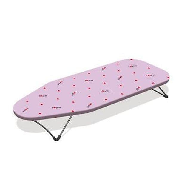 Asse da stiro in acciaio verniciato 73x32 cm con foderina in cotone "pollicino" - 2