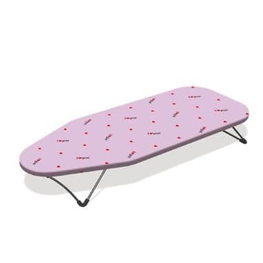 Asse da stiro in acciaio verniciato 73x32 cm con foderina in cotone "pollicino" - 2