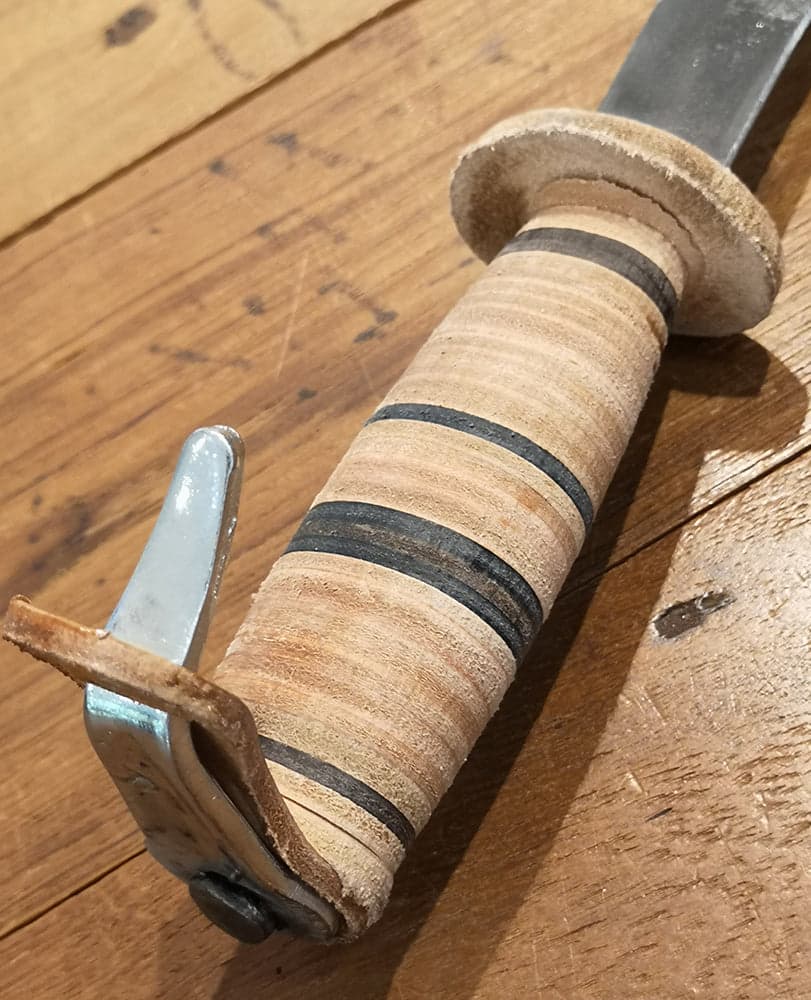 Pennato di tipo toscana lama in acciaio con gancio da 33 cm - 6