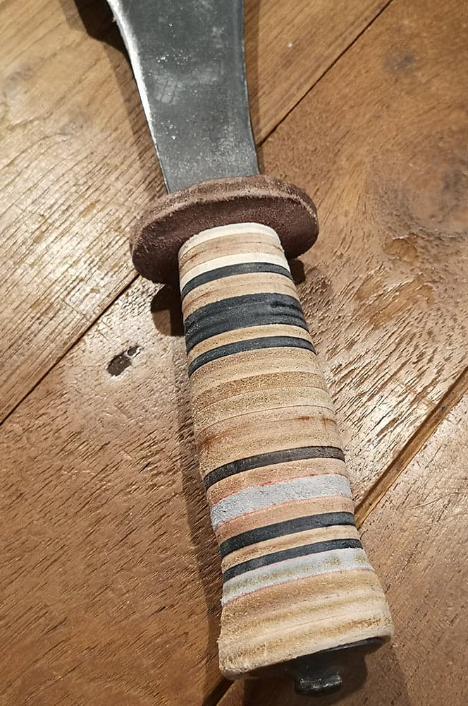 Roncola Pennato tipo Monterotondo con lama in acciaio forgiato da 29 cm, n2 - 3