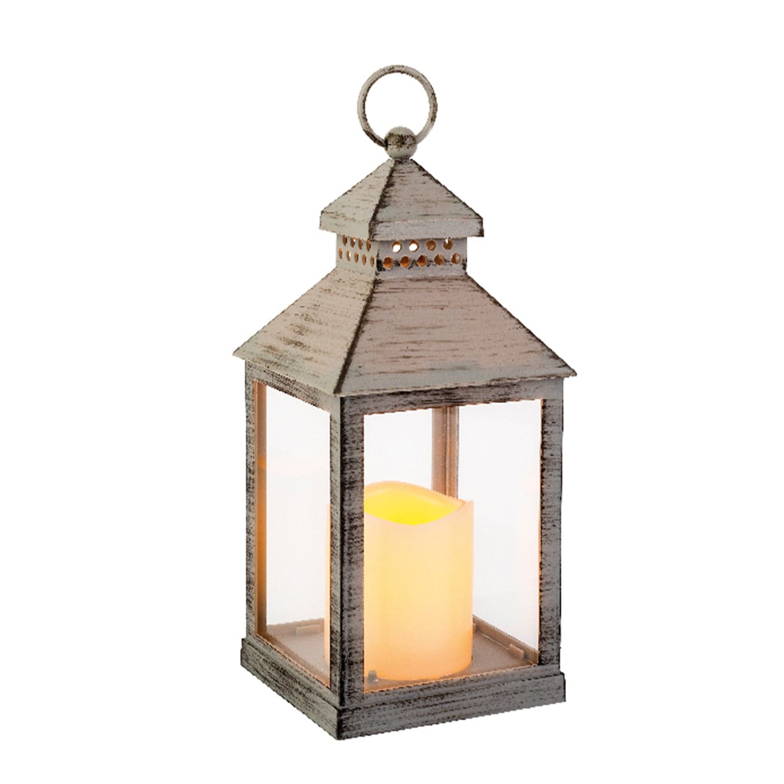 Lanterne luminose color Naturale in legno, decorazione per esterno - 4