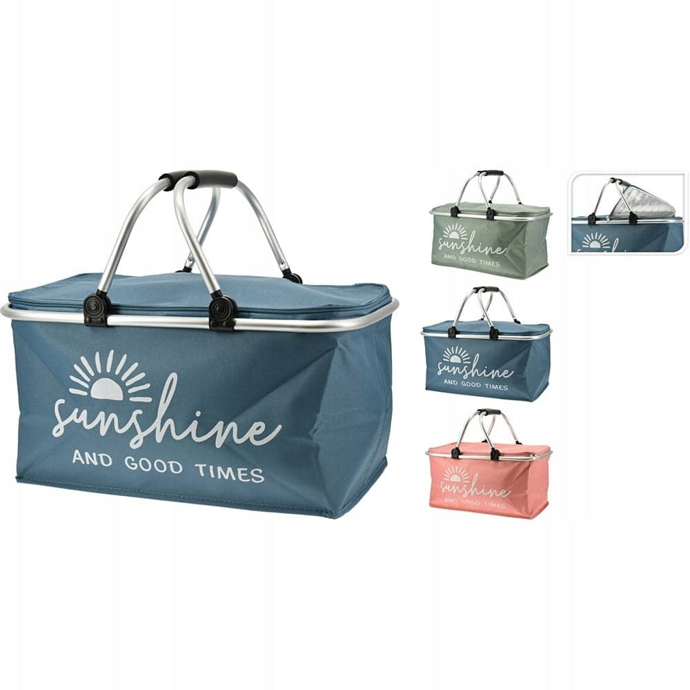 Borsa termica frigo in poliestere con manici da mare 35 lt - 4