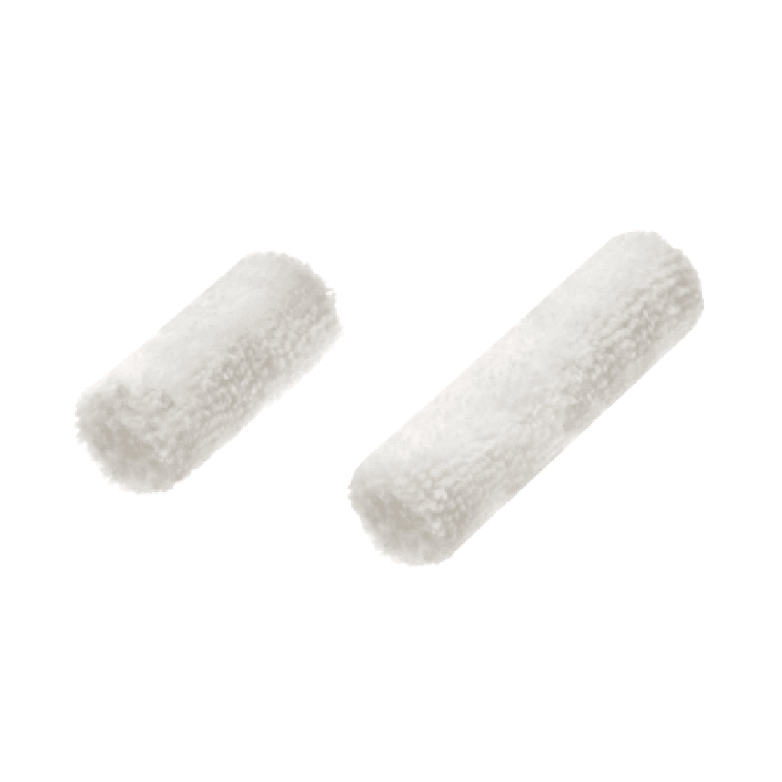 Ricambio rullo in microfibra bianco
