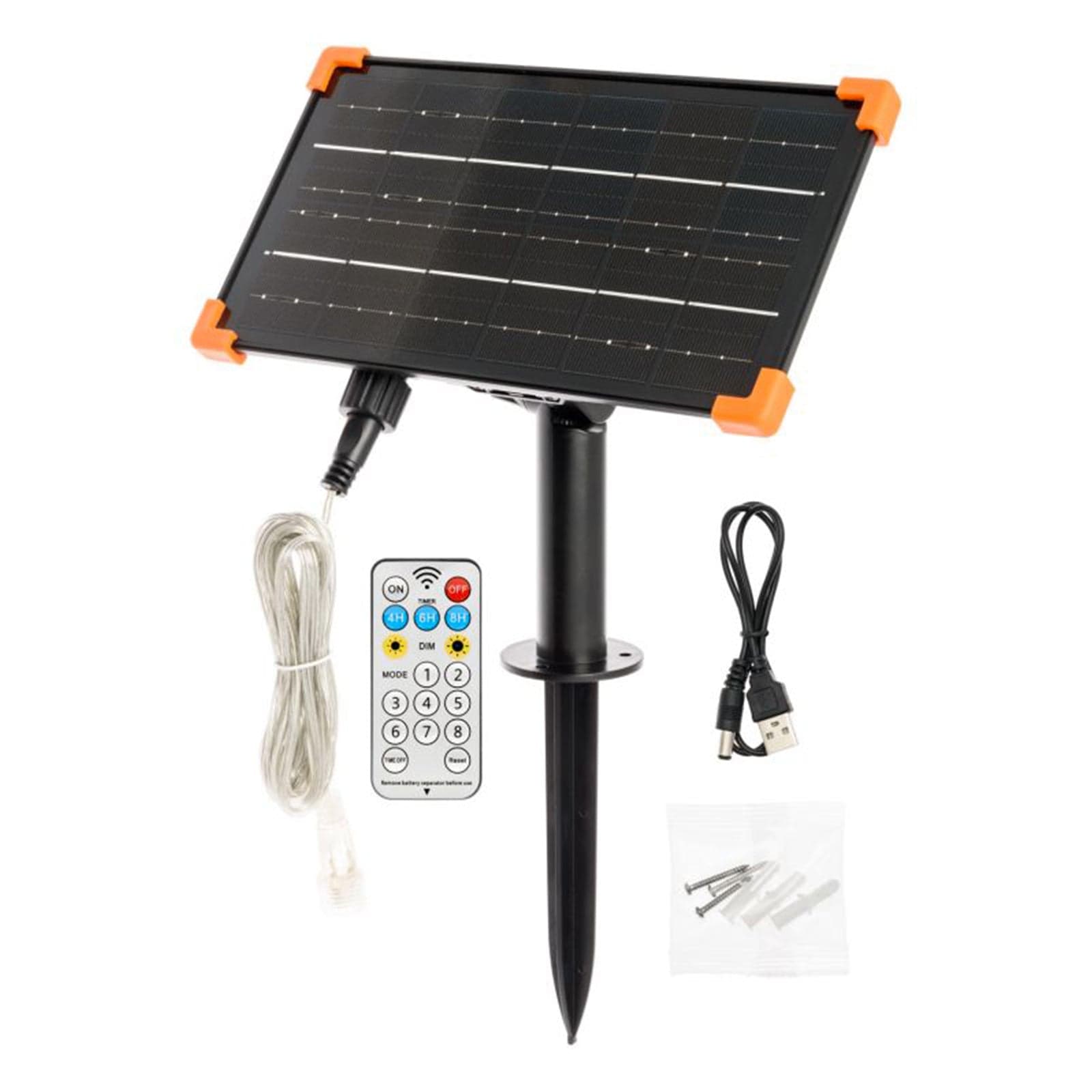Pannello solare "Smart Connect" a batteria per alimentazione - 2