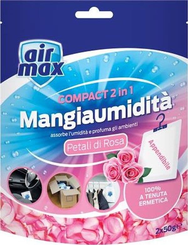 Assorbi umidità "Compact" in buste appendibili adatto per piccoli ambienti - 3